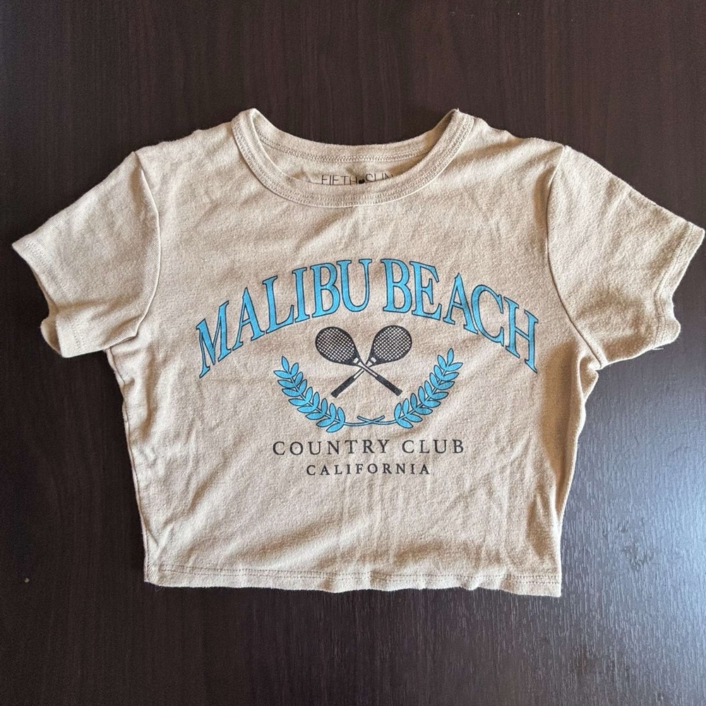 Fifth Sun Malibu Beach Crop Top